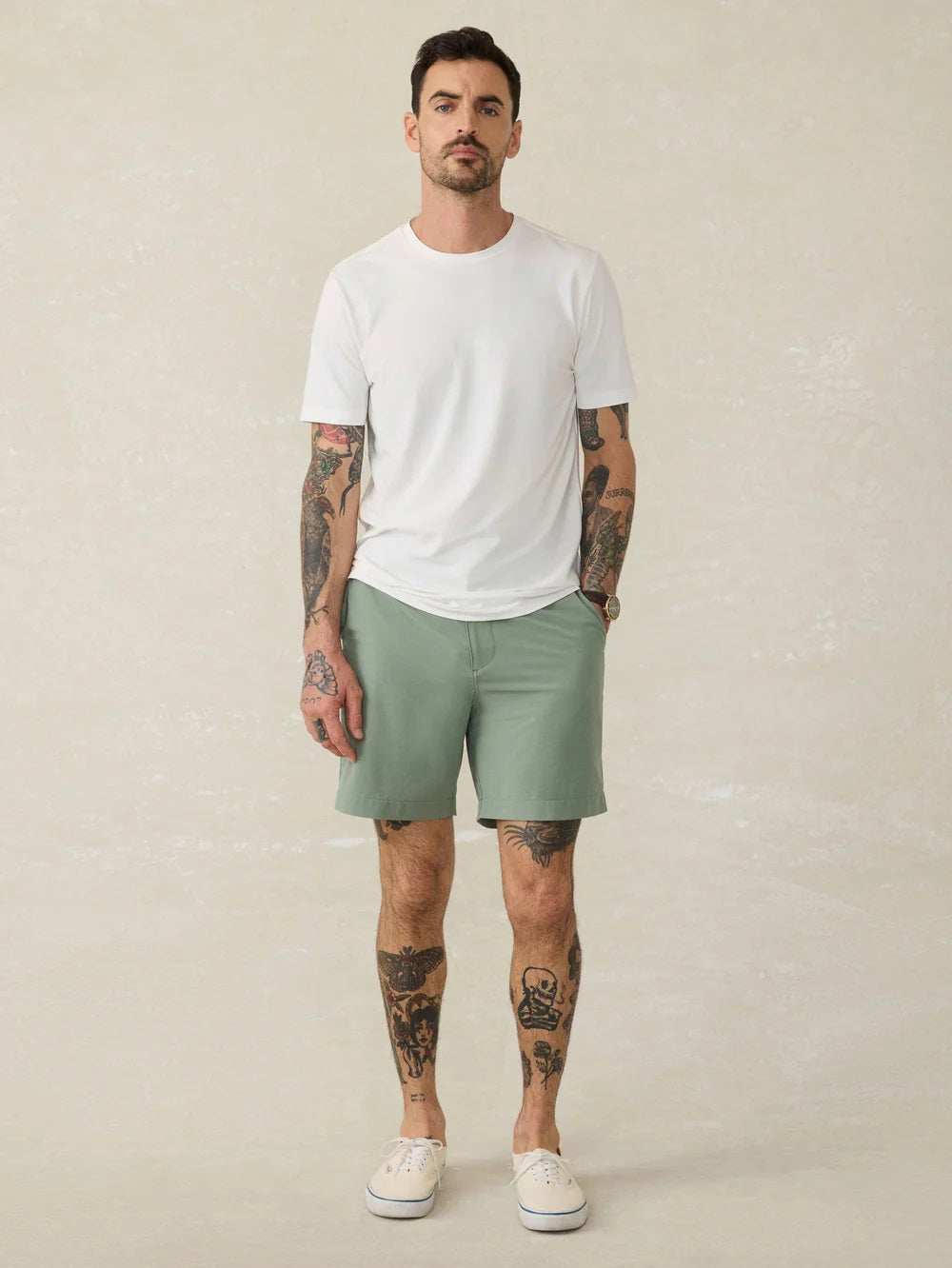 All Day Short 7in- Trail Olive